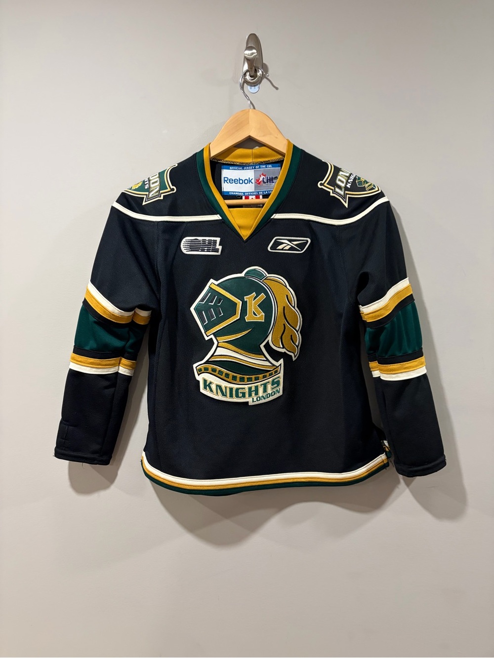 London Knights Reebok CHL Hockey Jersey Youth Small/Medium